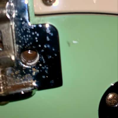 2013 Fender 60th anniversary American Special Stratocaster  with Maple Fretboard electric guitar made in the USA seafoam green image 5