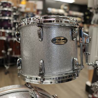 Pearl MMG Masters Maple/Gum 3-Piece Shell Pack 12/14/22 (#360 Silver Sparkle Lacquer) image 4