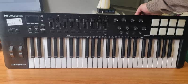 M-Audio Oxygen 49 MKV MIDI Keyboard Controller 2021 - Present - Black image 1