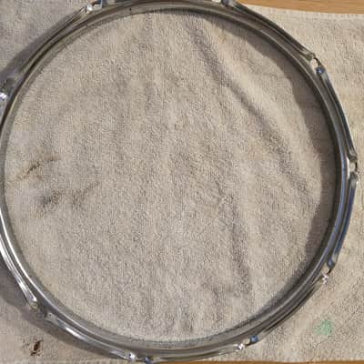 Ludwig No. 400 Supraphonic 5x14" 10-Lug Aluminum Snare Drum with Keystone Badge 1963 - 1969 - Chrome image 13