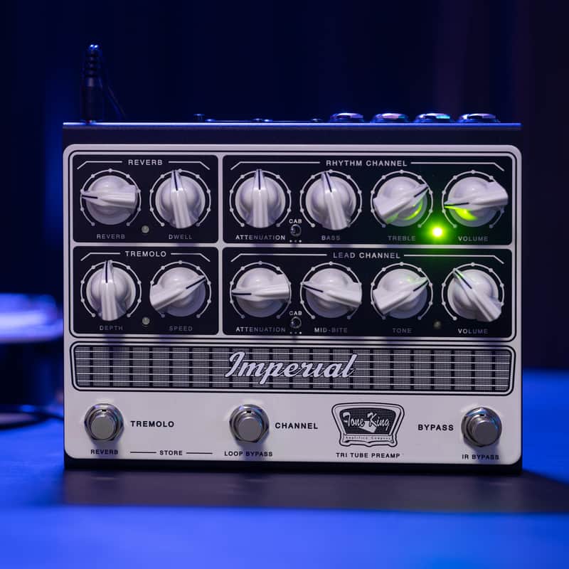Tone King Imperial Preamp Tri-Tube Preamp Pedal image 1