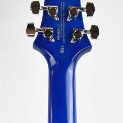 PRS SE Custom 24-08 Quilt TCI S Humbuckers Ebony Fretboard 8 Pickup Configurations with Gig Bag image 9