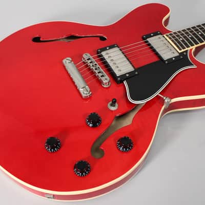 2018 Heritage H-535 Trans Red Semi-Hollow w/OHSC image 8