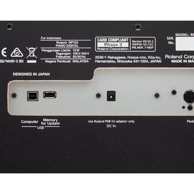 Roland RP102 BK Black image 4