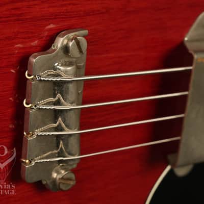 all original 1964 Gibson EB-0 Bass Cherry image 15