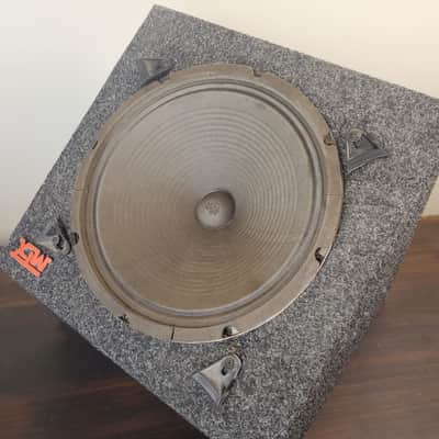 1963 Jensen C12-RL Ceramic 12" Speaker Black Carpet In Car Stereo Cab Extension Speaker Guitar Amp 8ohm image 6