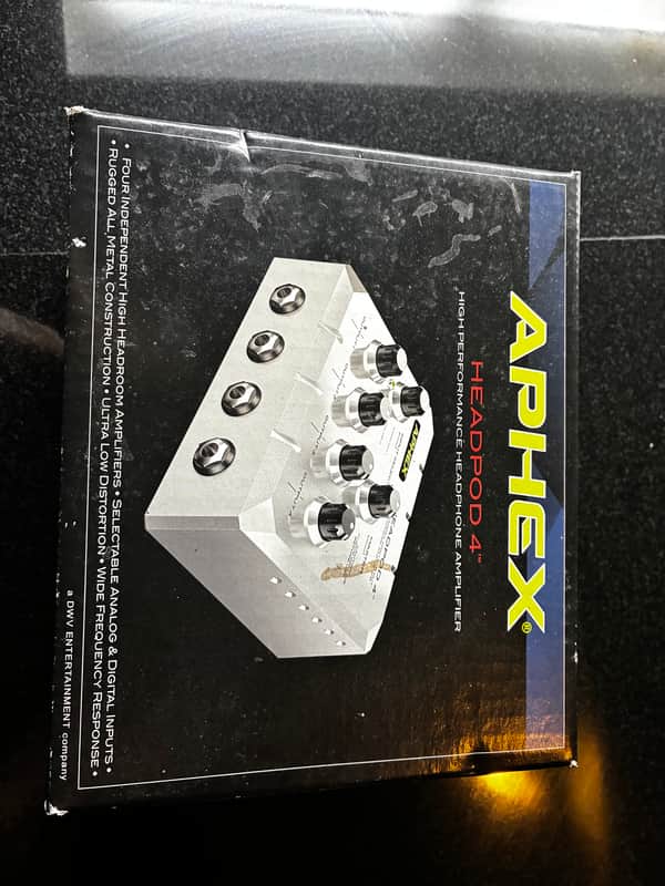 Aphex Headpod 4 4-Channel Headphone Amp 2010s - Silver image 1