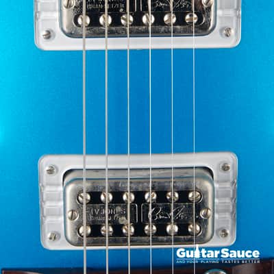 Gretsch G6120T-HR Brian Setzer Hot Rod Hollow-Body Bigsby Candy Blue Burst (Cod.1703UG) image 25