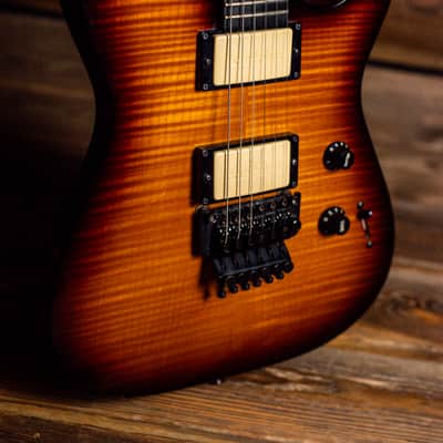 Hamer TLE Sunburst Finish w/ Flamed Maple Top Custom Order image 6