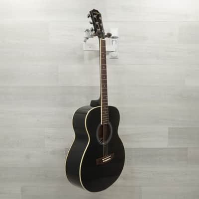 Used Carlo Robelli CF4000 Laminate Top Acoustic Guitar Black image 4