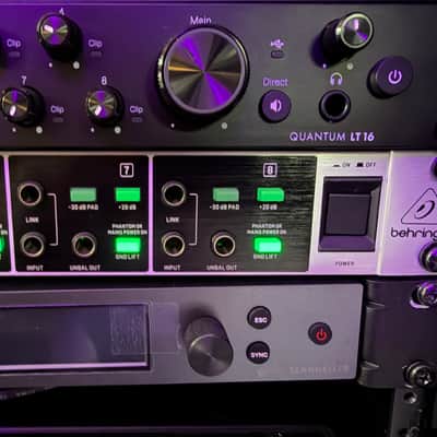 Behringer Ultra-DI Pro DI800 Phantom Powered 8-Channel Direct Box 2010s - Black / Silver image 3