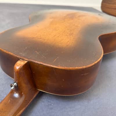 Hoyer restored archtop 1950s - trussrod, refret, pickup etc with video image 13
