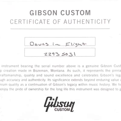 Gibson Custom Shop Doves In Flight - Antique Natural #35031 imagen 13