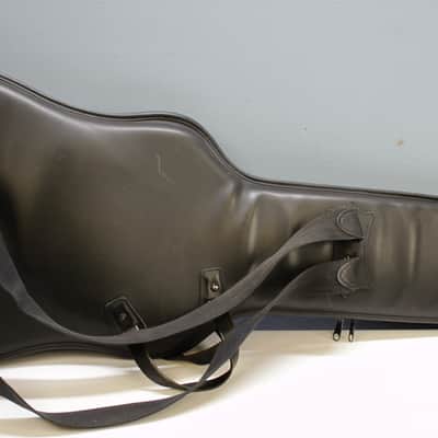 Levy's Standard Leather Bass Gigbag - Black **Warrior Patch** image 3