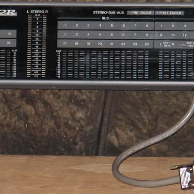 Yamaha 02R Recording Console Meter Bridge MB02 MeterBridge for O2R Digital Mixer Excellent Condition image 6