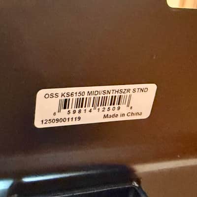 On-Stage KS6150 Compact Midi/Synthesizer Utility Stand image 8