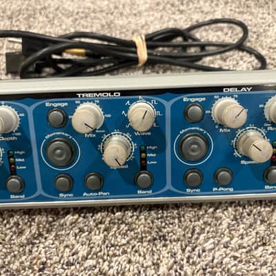Electrix Mo-FX Time Synchronized Effects Unit 2000s - Blue image 3