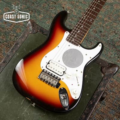 1994 Fender Stratocaster ST-Champ built in amp made in Japan image 7