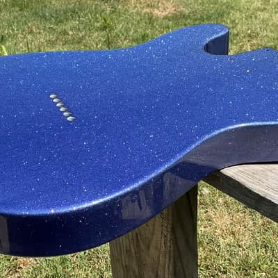 Show Me Nitro Finishes Nitro Lacquer T-Style - Blue Flake image 5
