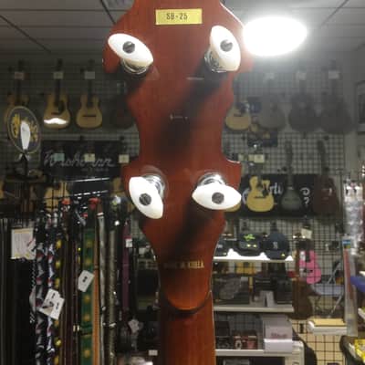 1980s Sigma SB-25 5 String Banjo image 8