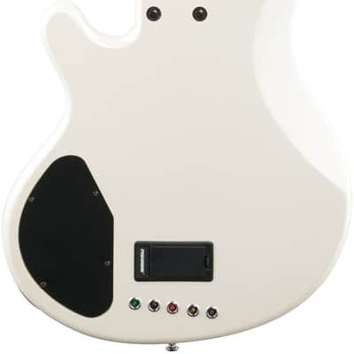 Lakland Skyline 55-02 Custom Maple Fretboard Bass Guitar, White Pearl, Open Box (Very Good) image 7