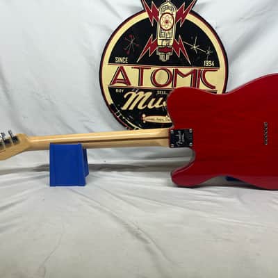 Fender American Standard Telecaster Tele Crimson Red Electric Guitar - Pickups have been Replaced with Seymour Duncan APTL-1/APTR-1 image 8