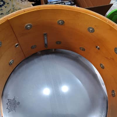 RARE Vintage Slingerland Snare Drum - Magnum w/Slapshot Strainer Early 1980s Black - 14x8 image 11