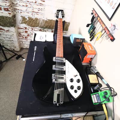 Rickenbacker 355JL Rare 12 string John Lennon Limited Black image 16