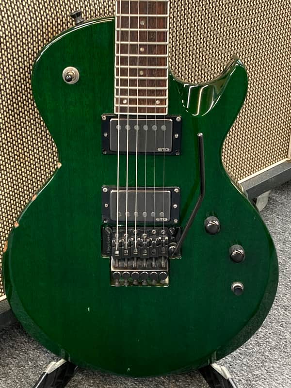 ESP Custom Eclipse - Translucent Emerald Green - Late 1990s ? image 1