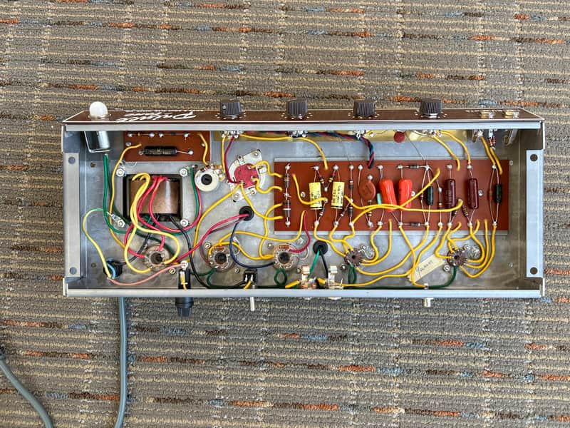6G2 Brownface Princeton chassis clone (similar to tweed Harvard/Vibrolux) image 1