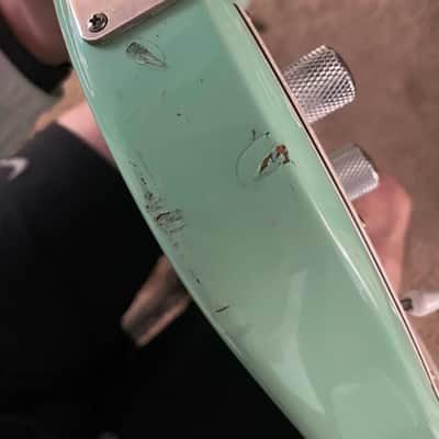 Ernie Ball Music Man Silhouette Special HH (CUSTOM) 2013 Surf Green image 11