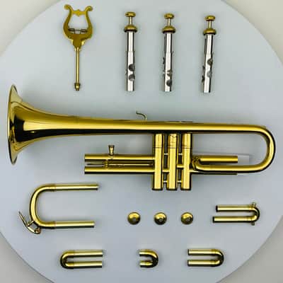1943 Vincent Bach Mercury Cornet (Trumpet Shaped) with New Bach Case! image 4