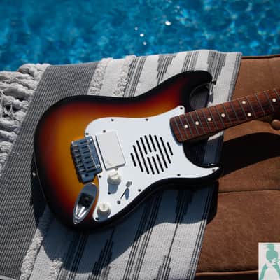 Late 90's Fender ST-Champ Mini Stratocaster MIJ with Built In Speaker - Pro Set Up w Perfect Frets/Action/Intonation! image 1