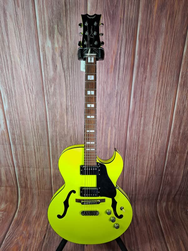 Dean Colt Semi Hollow Green/yellow image 1