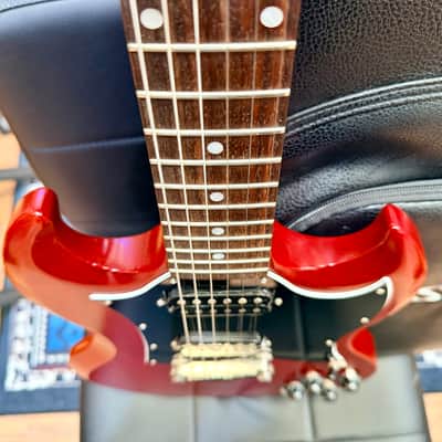 🍒2022🍒 Gibson SG Tribute~ Worn Satin Cherry USA + Deluxe Gig Bag~ Cherished! image 8
