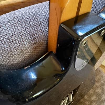 1983 Squier MIJ Standard Stratocaster with Rosewood Fretboard 1984 - 1988 - Black image 12