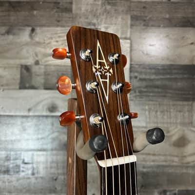 Alvarez 5084 Biphonic Dreadnought Acoustic Electric Guitar (1980's) - Natural W/Original Chipboard Case image 4