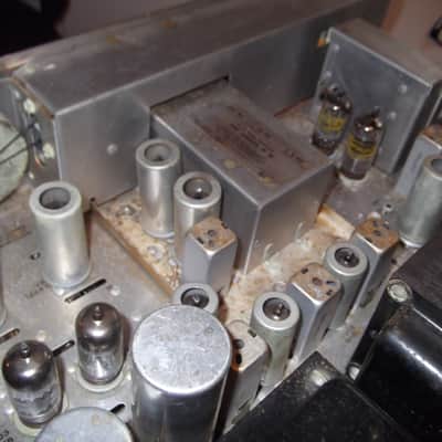 H.H. SCOTT 340 B VINTAGE TUBE STEREO RECIEVER WORKS image 8