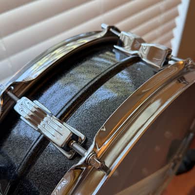 Ludwig Black Galaxy Acrolite LM404 5x14" Snare Drum image 13