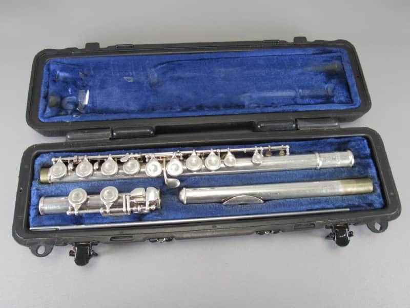 Selmer 1206 flute, made in USA. | Reverb