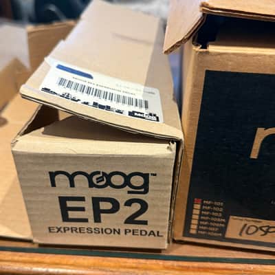 Moog MF-101 Moogerfooger Low Pass Filter with EP2 Expression Pedal 1998 - 2018 - Black image 5