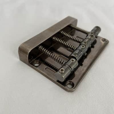 Black Nickel 4 String Bass Bridge image 2