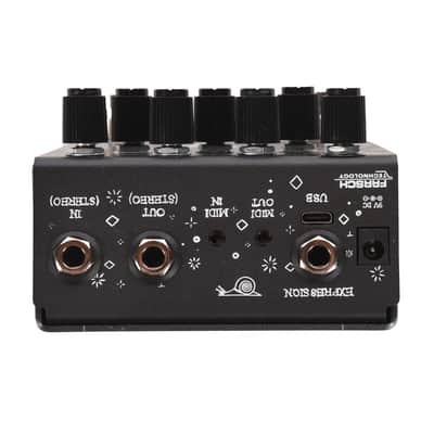 Old Blood Noise Endeavors Dark Star v3 Stereo Soundscape Reverb Pedal Black image 3
