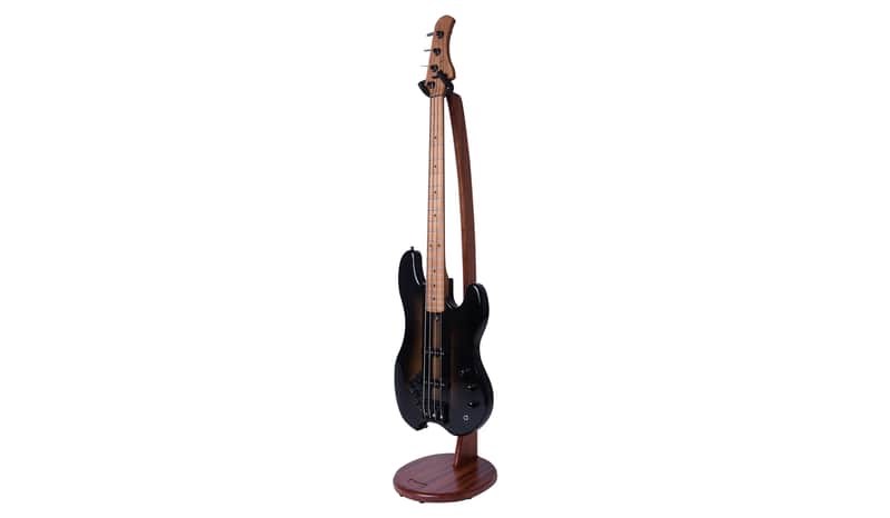 2018 Ruach GS-2 Wooden Bass Guitar Stand - Mahogany Mahogany