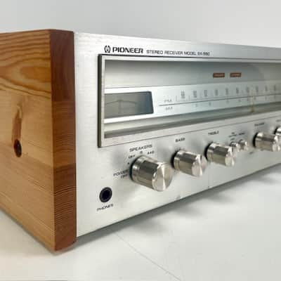 Pioneer Model SX - 550 Stereo Receiver - Serviced/Recapped/New side pannels image 6