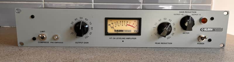 Klark Teknik KT-2A Tube Leveling Amplifier
