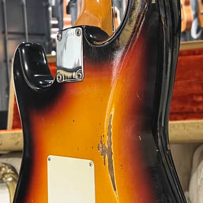 Fender Stratocaster Fullertone '62 Vintage Reissue - 1984 - repainted image 10
