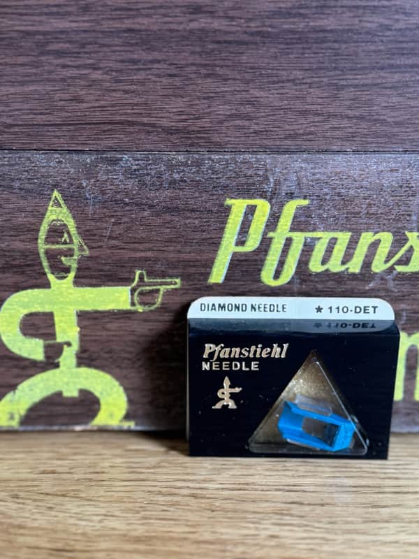 Pfanstiehl 110-DET Stylus NOS | Elliptical Diamond Needle | ADC K8E K7E K6E P32 USA-Made image 1