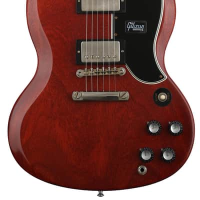 Gibson Custom 1961 Les Paul SG Standard Reissue Electric Guitar - Cherry Red VOS image 1