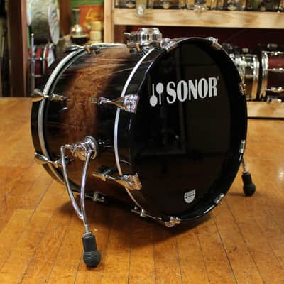 Sonor Prolite Outfit in Walnut Brown Burst 14x18 8x10 14x14 image 2